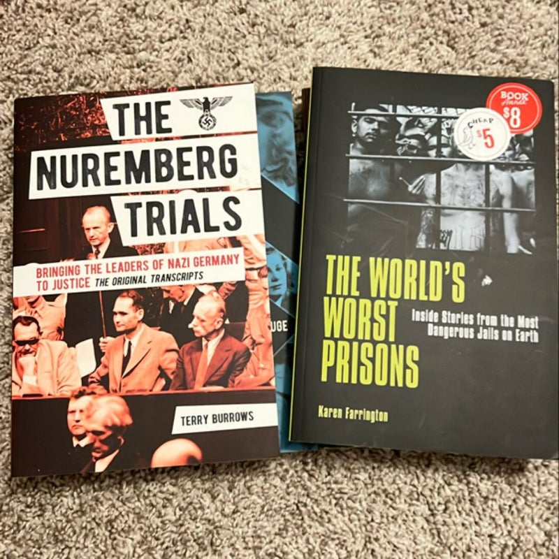 💥 BUNDLE - Evil Serial Killers, The Worlds Worst Prisions, The Nuremberg Trials (2), Nazi Sex Spies  