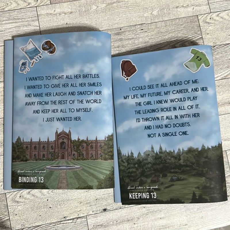 EE Binding/Keeping 13 *dustjackets only *