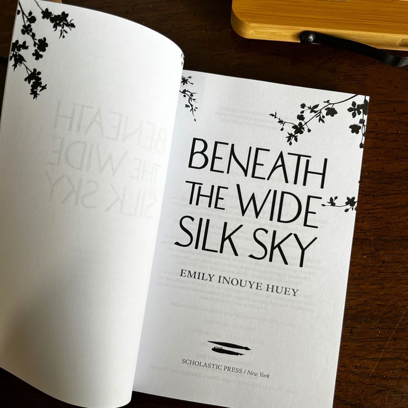 Beneath the Wide Silk Sky (ARC)