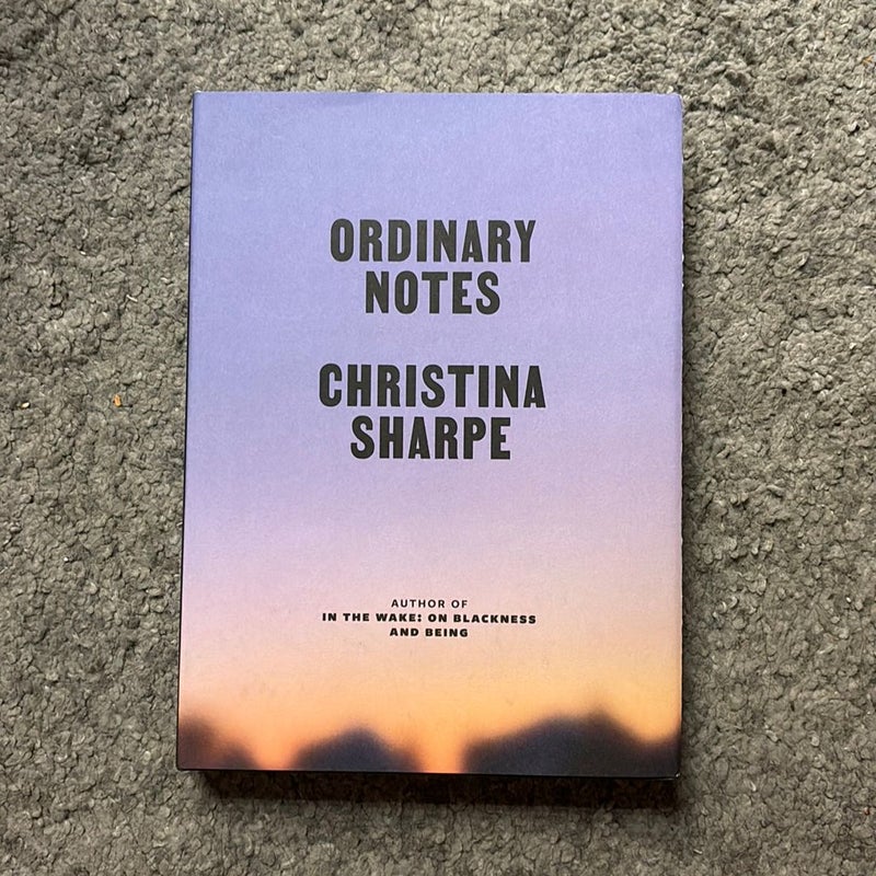 Ordinary Notes