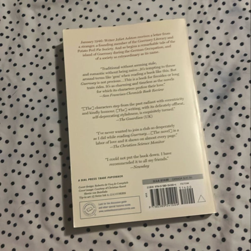 The Guernsey Literary and Potato Peel Pie Society