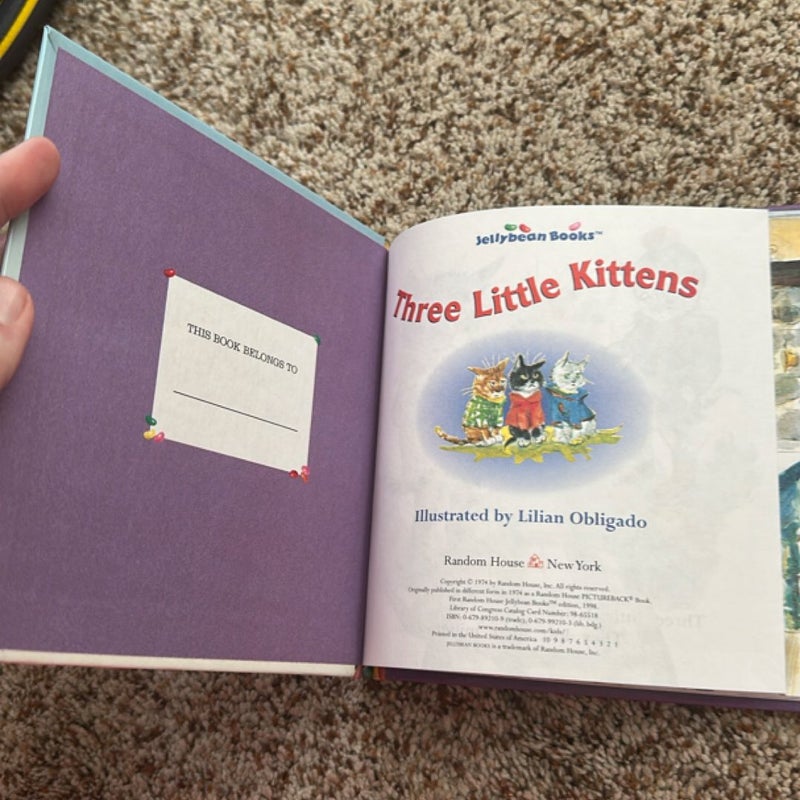 Three little kittens 