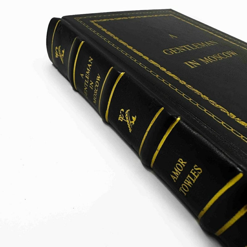 A Gentleman in Moscow by Amor Towles Leather-Bound Edition