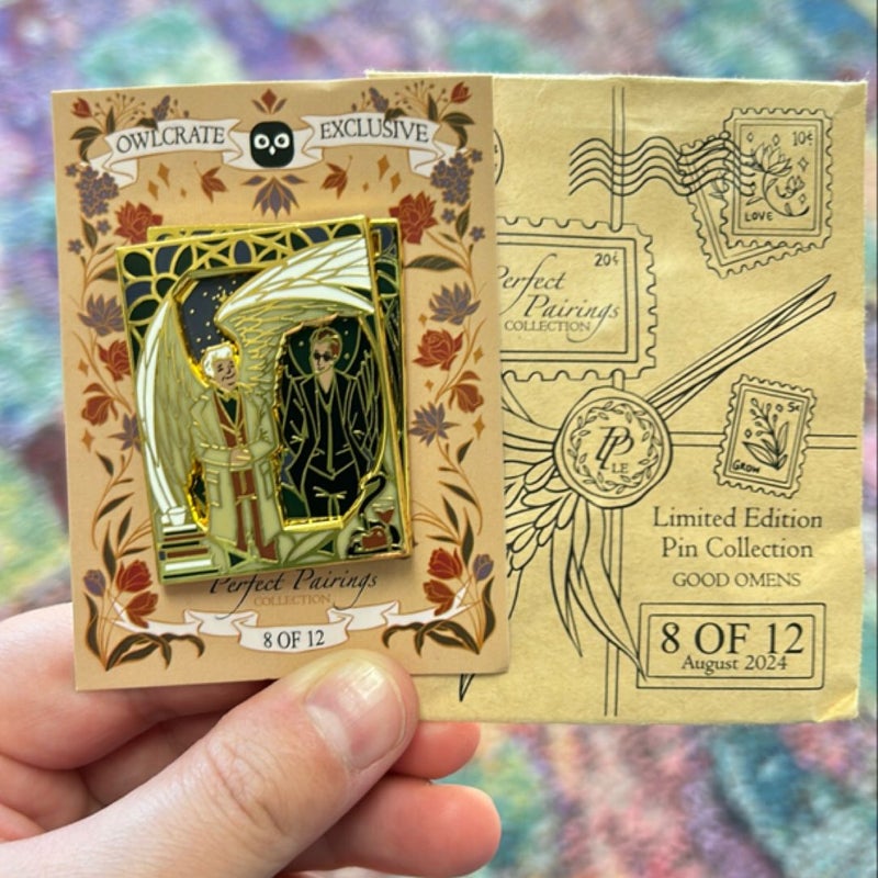  Good Omens pin illumicrate 