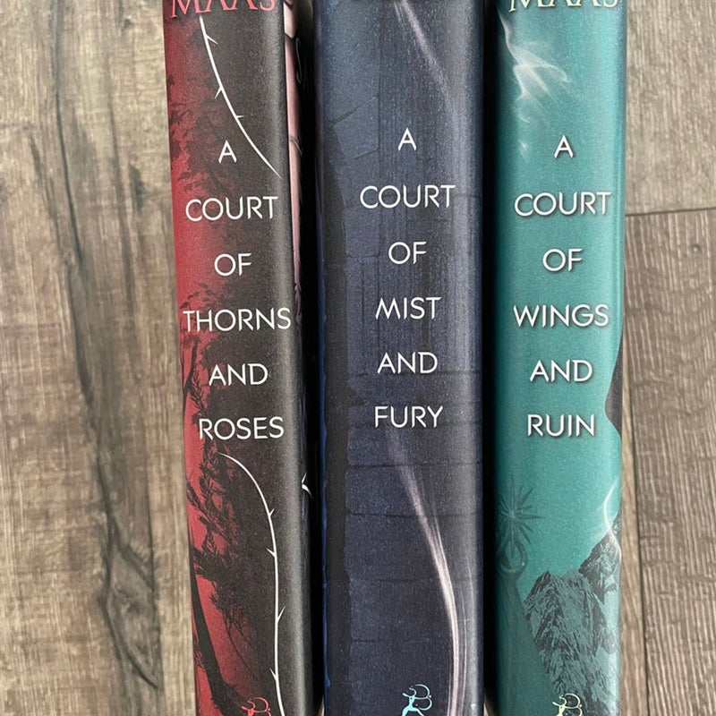 ACOTAR original hard cover trilogy