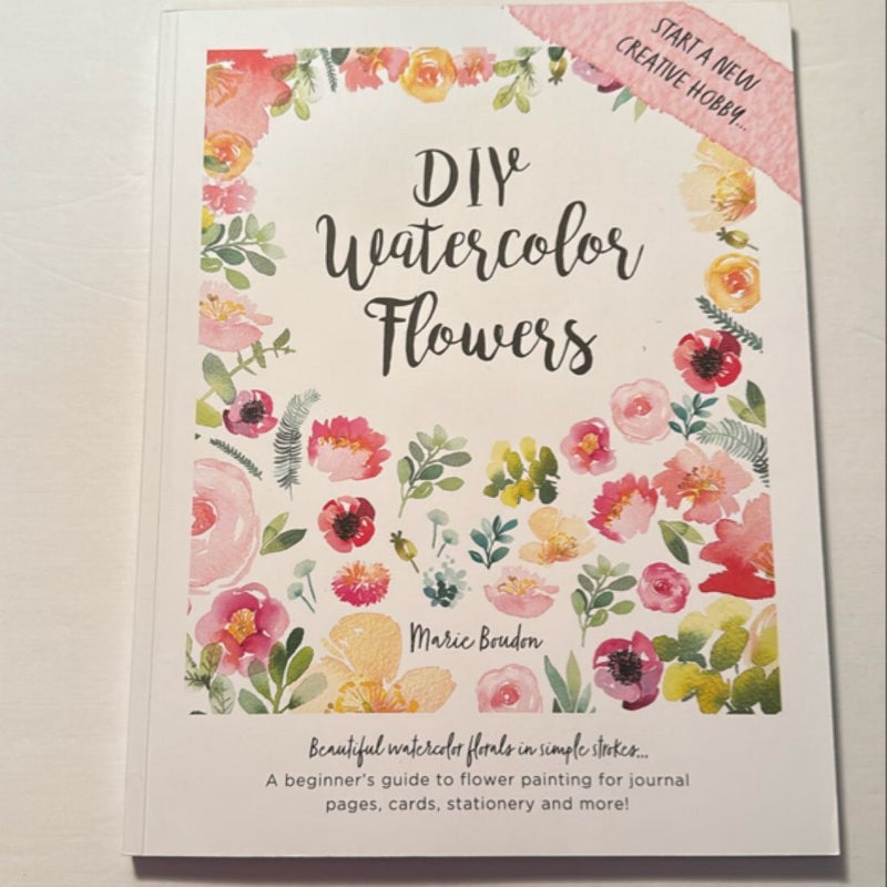 DIY Watercolor Flowers