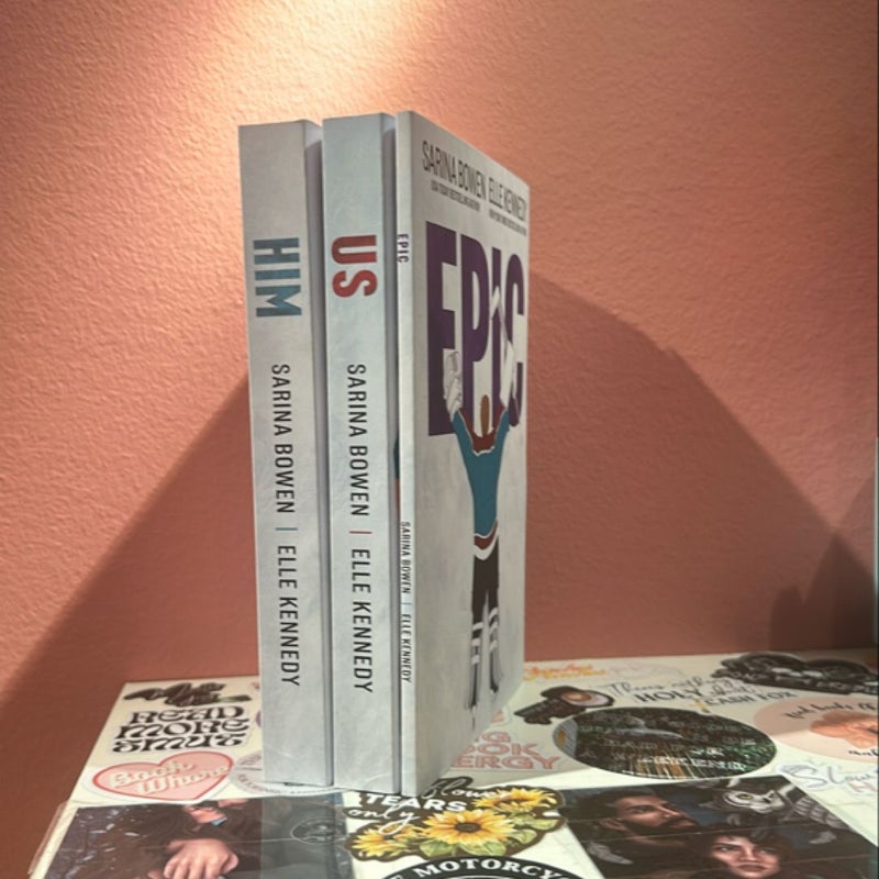Him/ Us/ Epic 3 Book Set