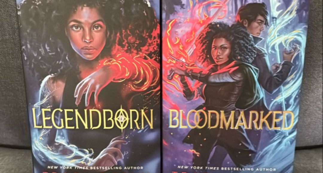 Legendborn and Bloodmarked shops Exclusive Fairyloot Editions