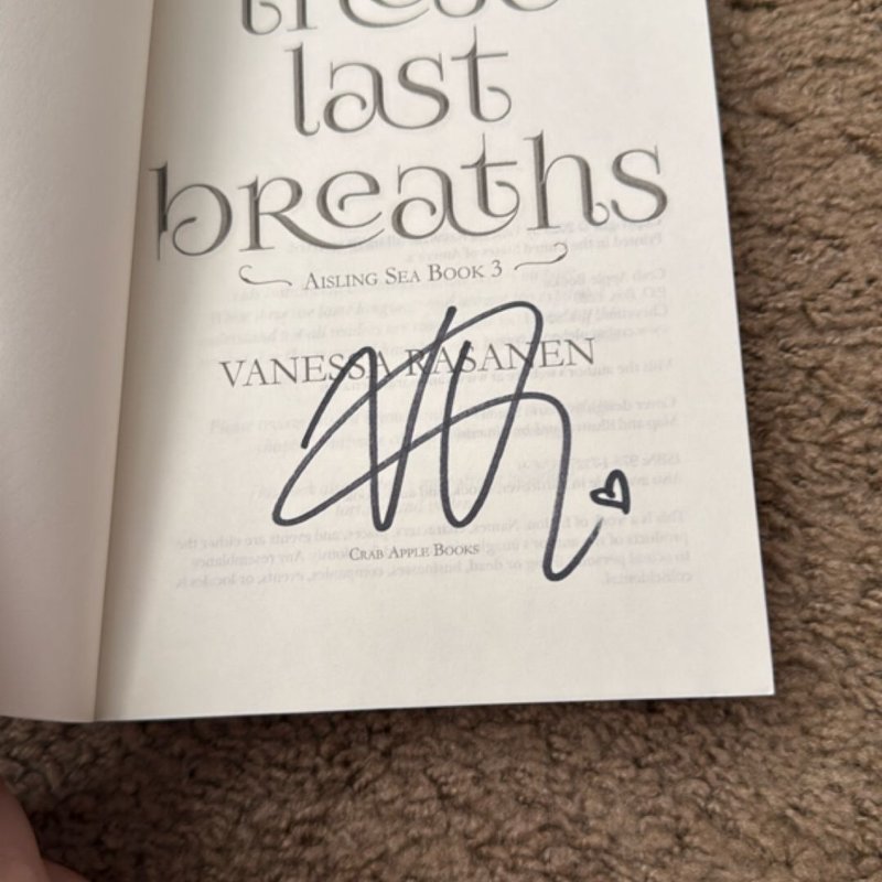 With These Last Breaths