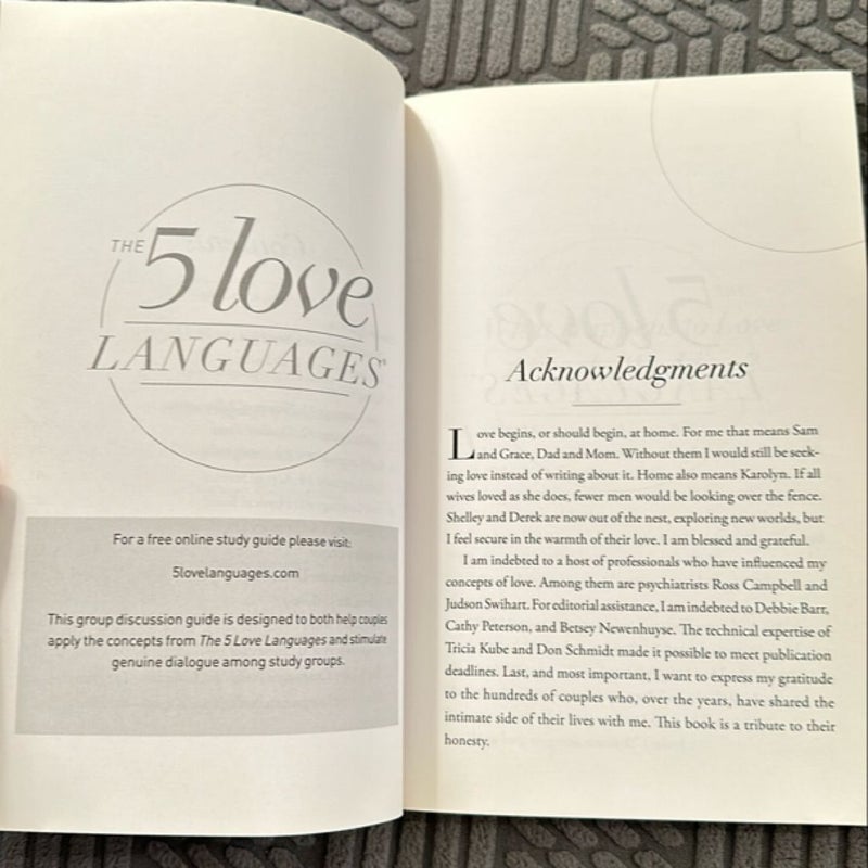 The 5 Love Languages