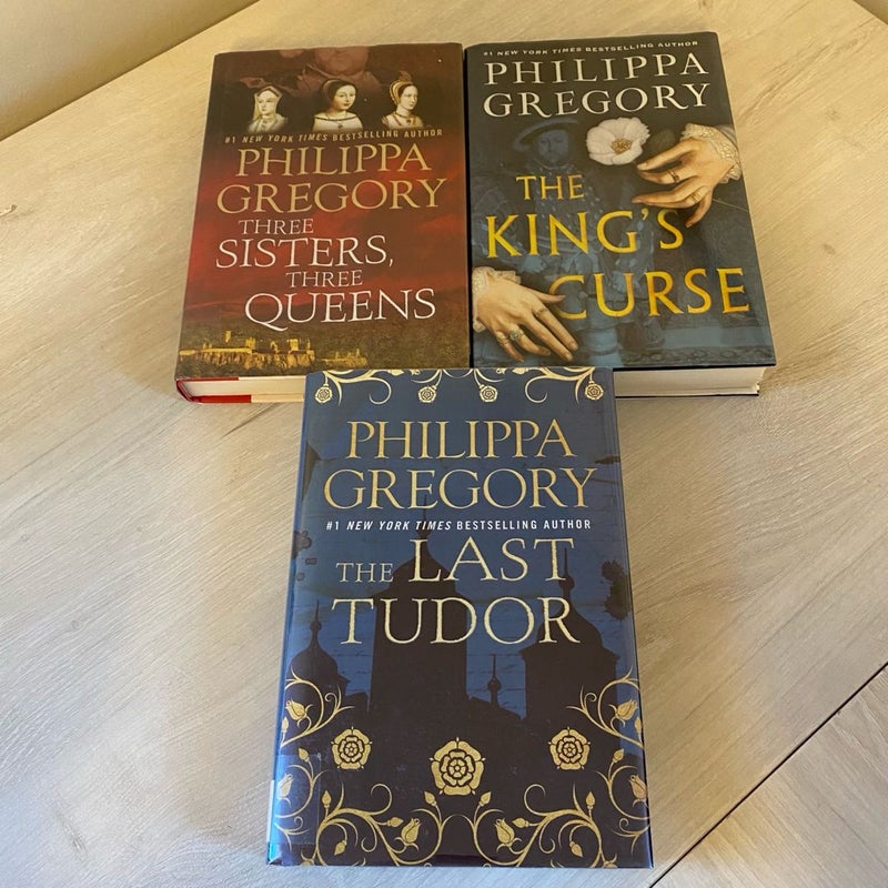 Lot Of Three Philippa Gregory Hardback ExLibrary Books 1st Edition