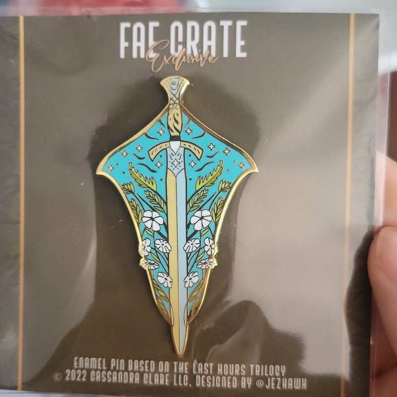 Fae Crate Cordelia plush and pin