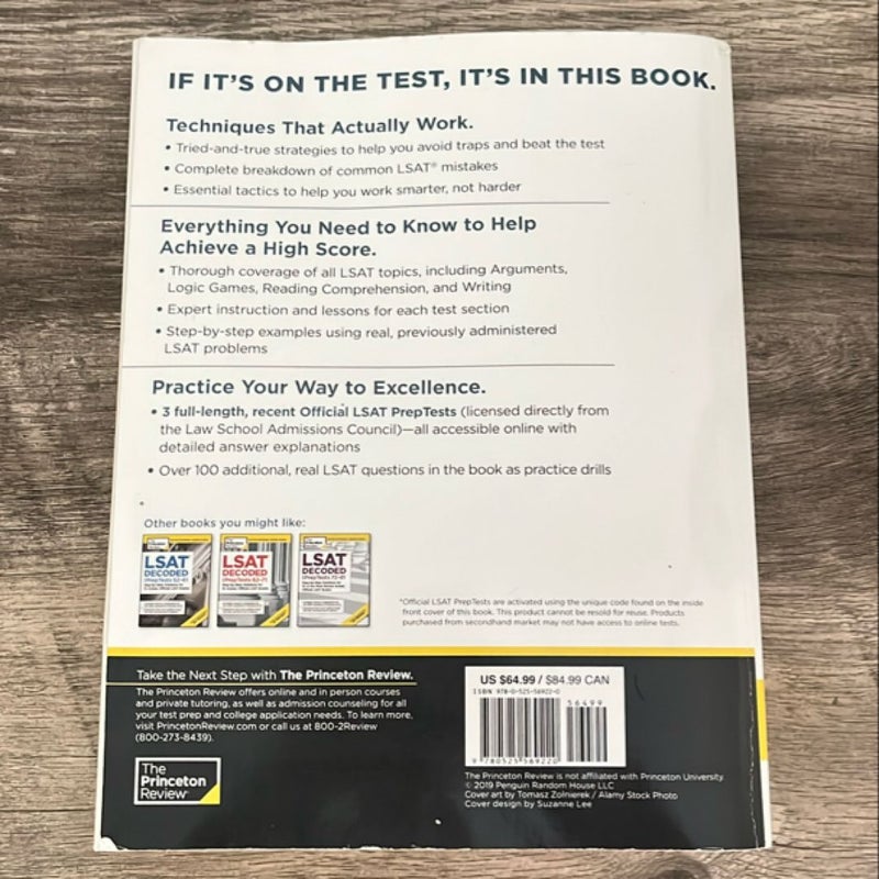 Princeton Review LSAT Premium Prep, 28th Edition