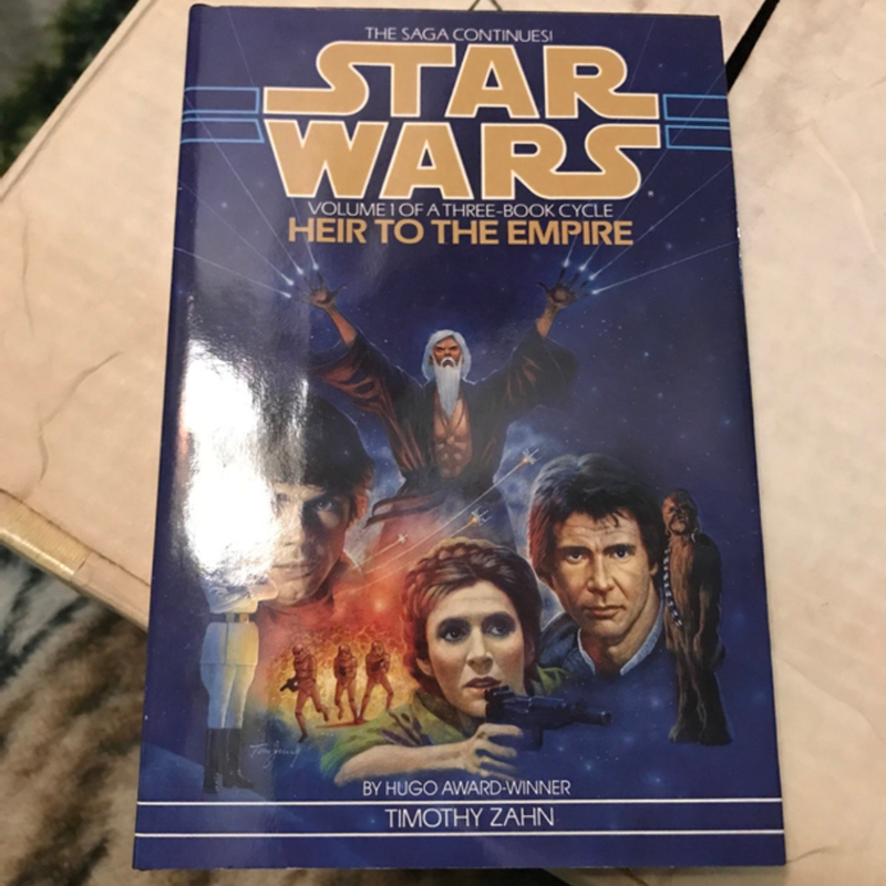 Star Wars Heir To The Empire Timothy Zahn Hardcover 1st Edition 1991