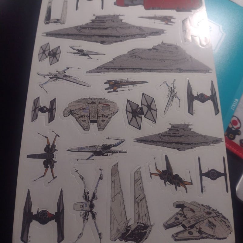 Star wars stickerlands fun pad 