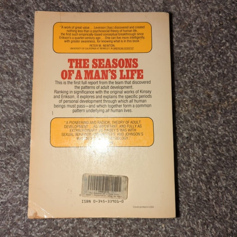 The Seasons of a Man's Life