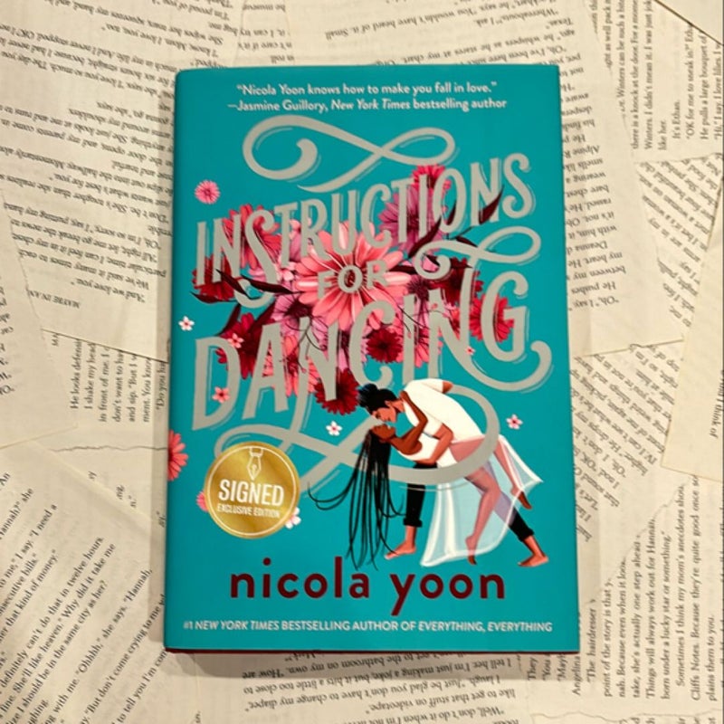 Instructions for Dancing (signed Barnes & Noble exclusive edition)