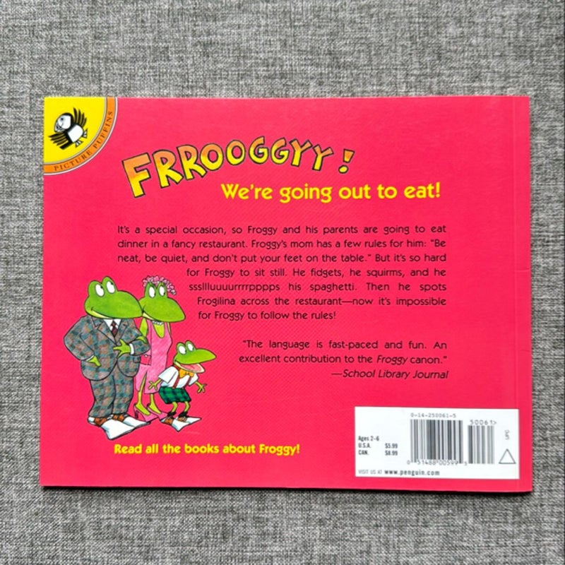 Froggy Eats Out