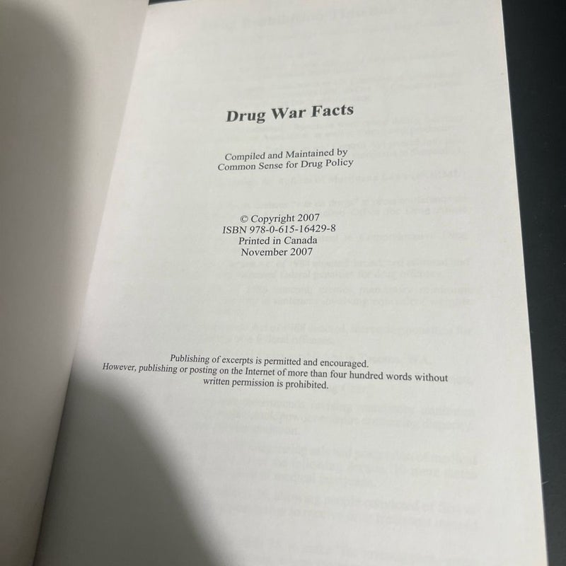 Drug War Facts 