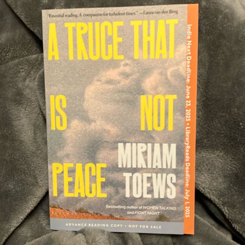 A Truce That Is Not Peace