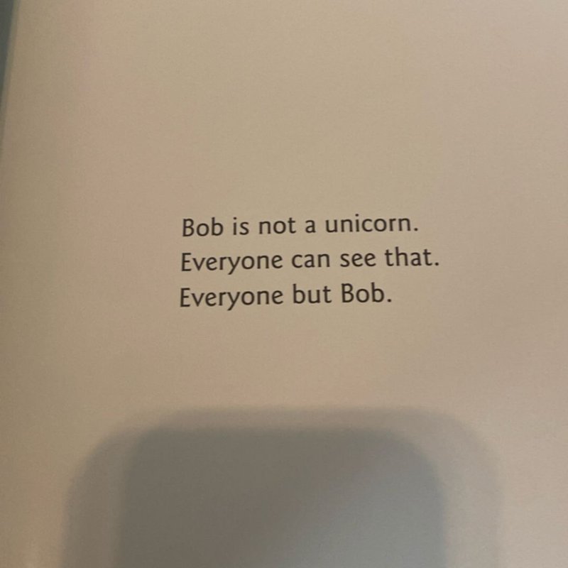Bob Is a Unicorn
