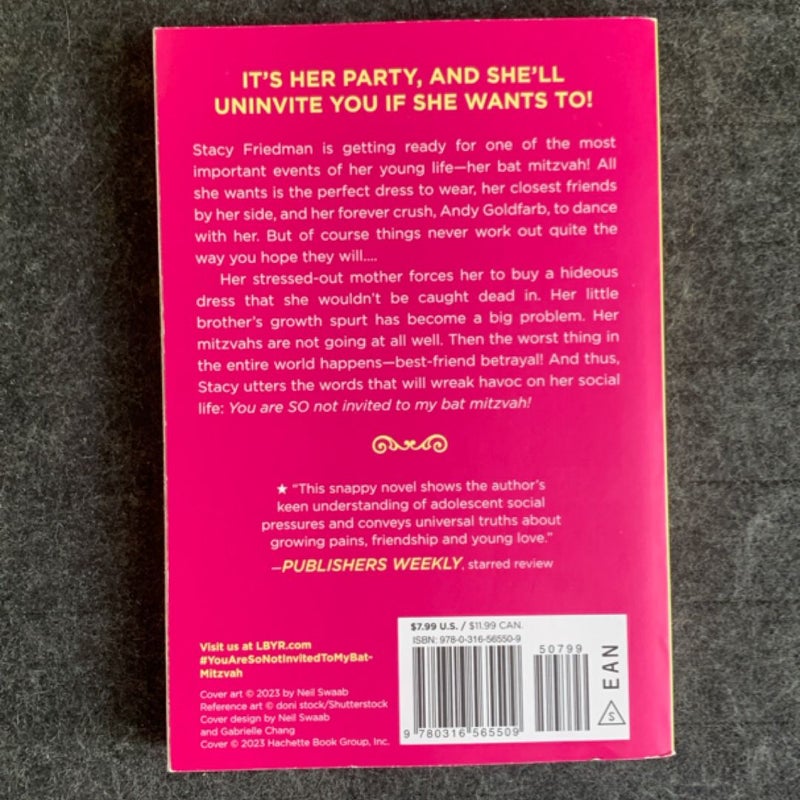 You Are So Not Invited to My Bat Mitzvah!