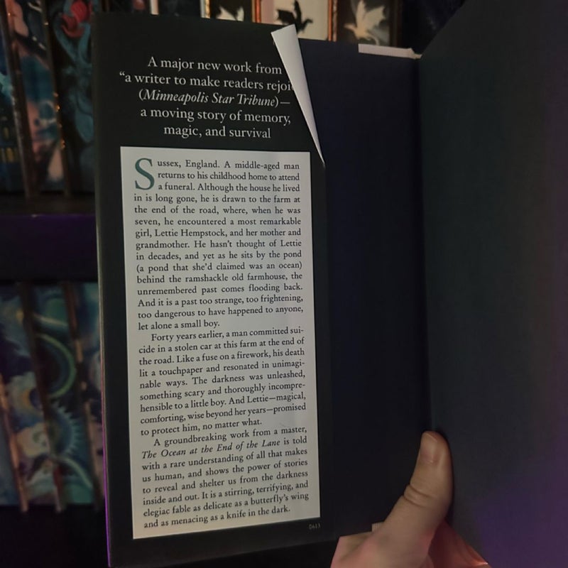 The Ocean At The End of The Lane - SIGNED first edition 