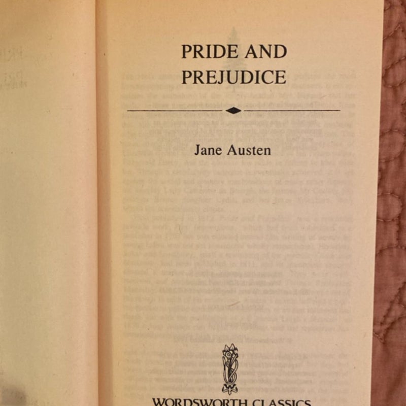 Pride and Prejudice