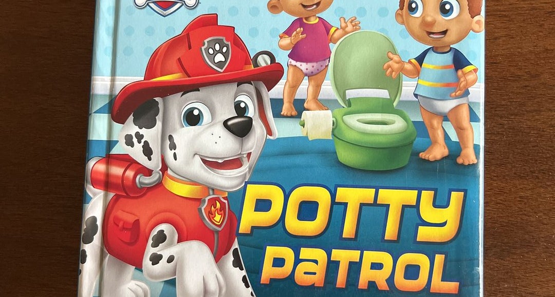 NICKELODEON PAW PATROL POTTY PATROL POTTY TRAINING BABY TODDLER BOARD BOOK