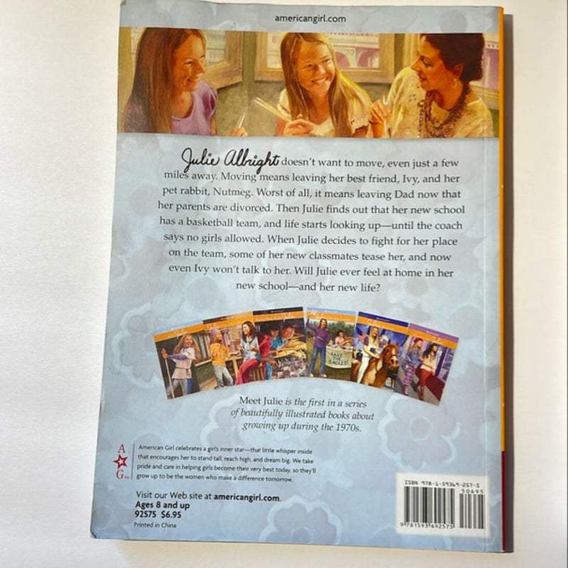 American Girl Meet Julie 1974, Changes for Julie 1974, and Julie’s Journey 1974 bundle 