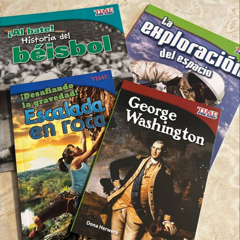 Bundle of 4 Spanish language nonfiction