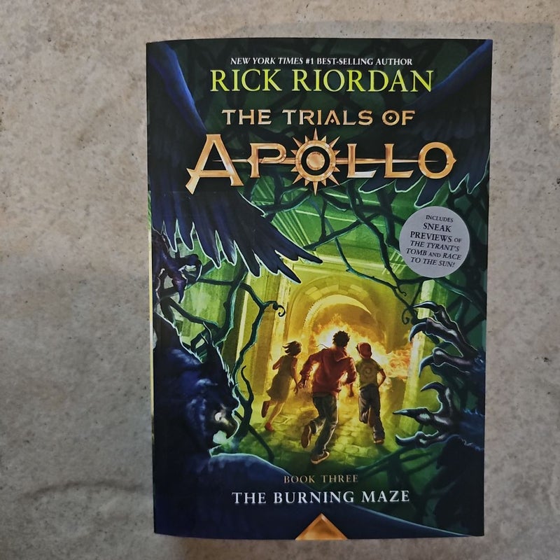 The Burning Maze (Trials of Apollo, Book Three)
