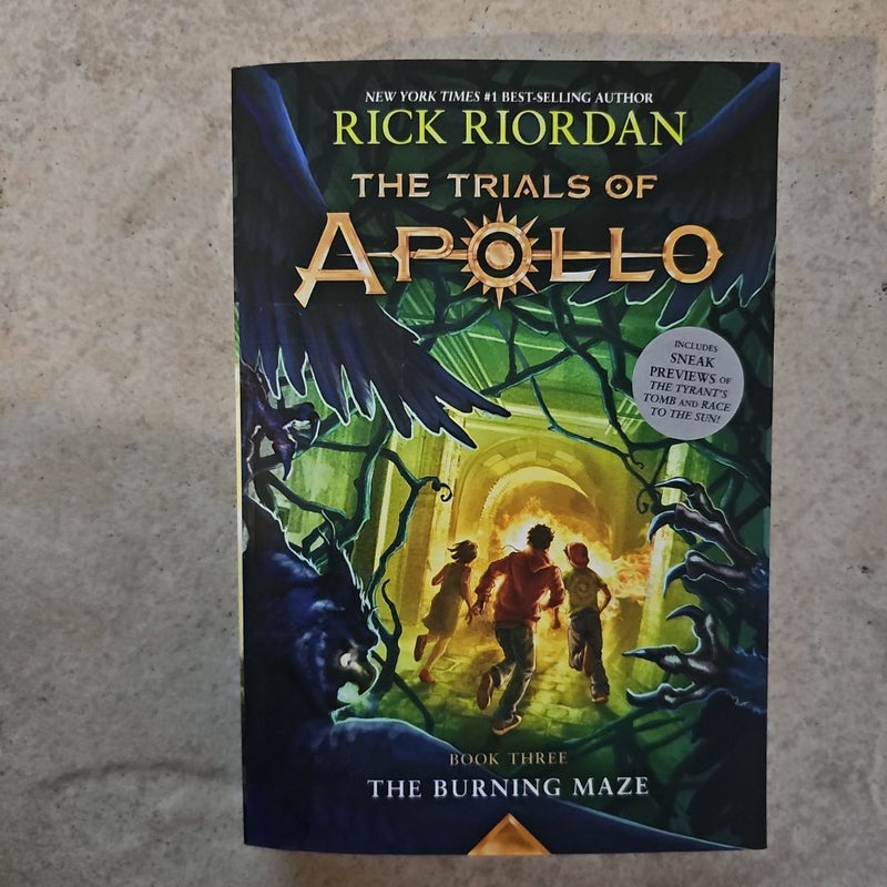 The Burning Maze (Trials of Apollo, the Book Three)