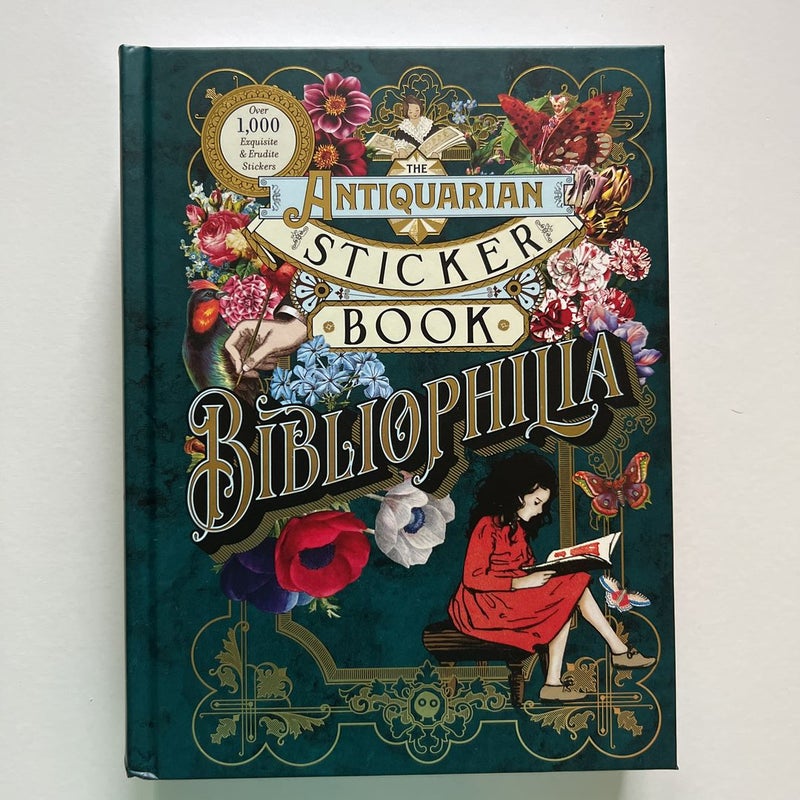 The Antiquarian Sticker Book: Bibliophilia by Odd Dot; Tae-Won Yu,  Hardcover