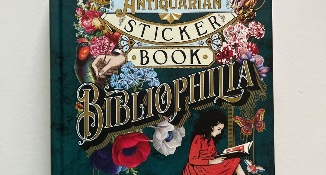The Antiquarian Sticker Book: Bibliophilia by Odd Dot; Tae-Won Yu,  Hardcover