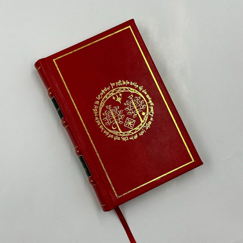 The Silmarillion by J.R.R. Tolkien Leather-Bound Edition 