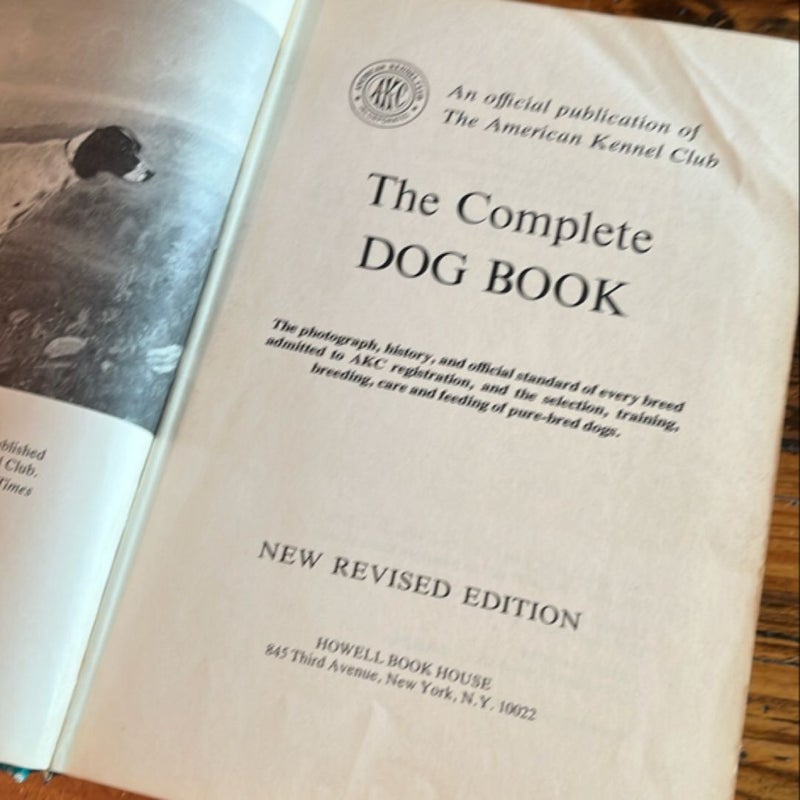 The Complete Dog Book American Kennel Club