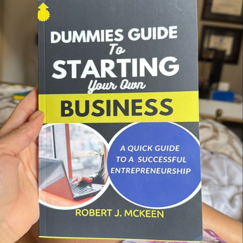 Dummies Guide to Starting Your Own Business