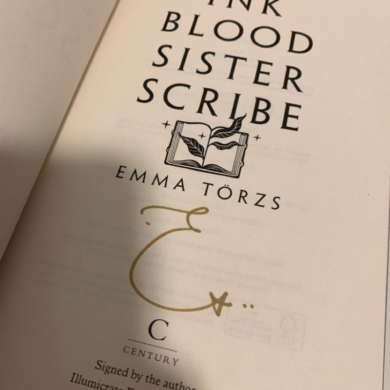 Ink Blood Sister Scribe by sale Emma Törzs - Illumicrate