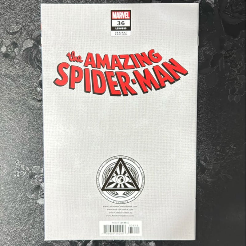 the Amazing Spider-Man # 36 LGY#930 Variant Edition Marvel Comics