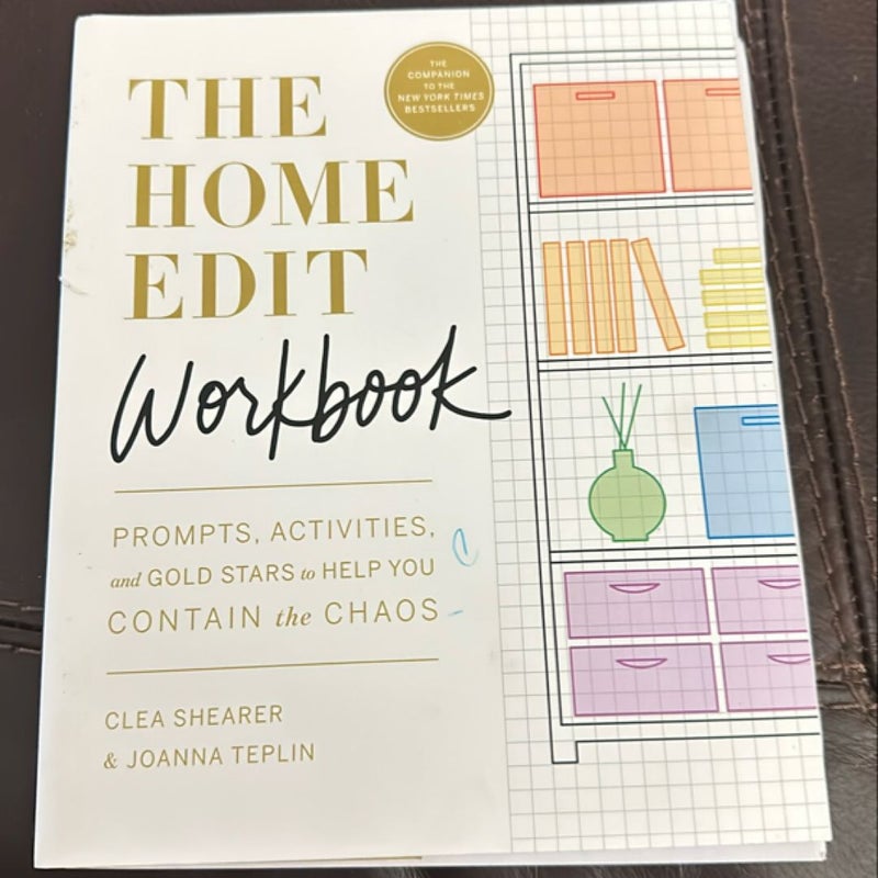 The Home Edit Workbook by Clea Shearer, Joanna Teplin