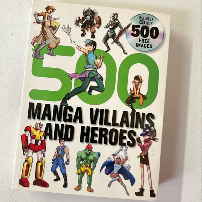 500 Manga Villains and Heroes