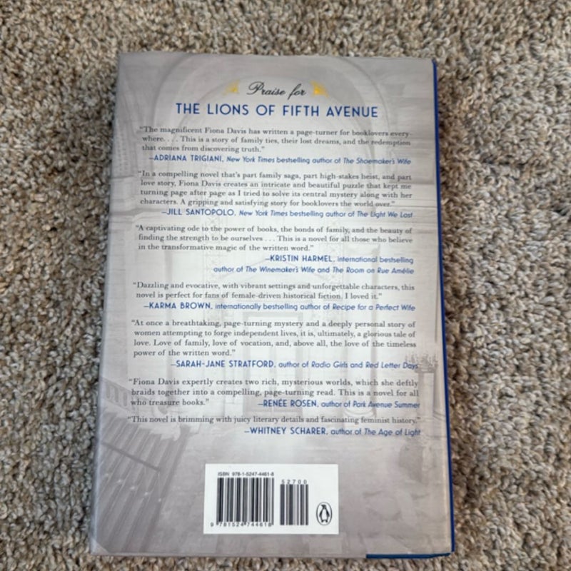 The Lions of Fifth Avenue
