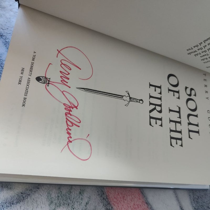 Soul of the Fire signed!