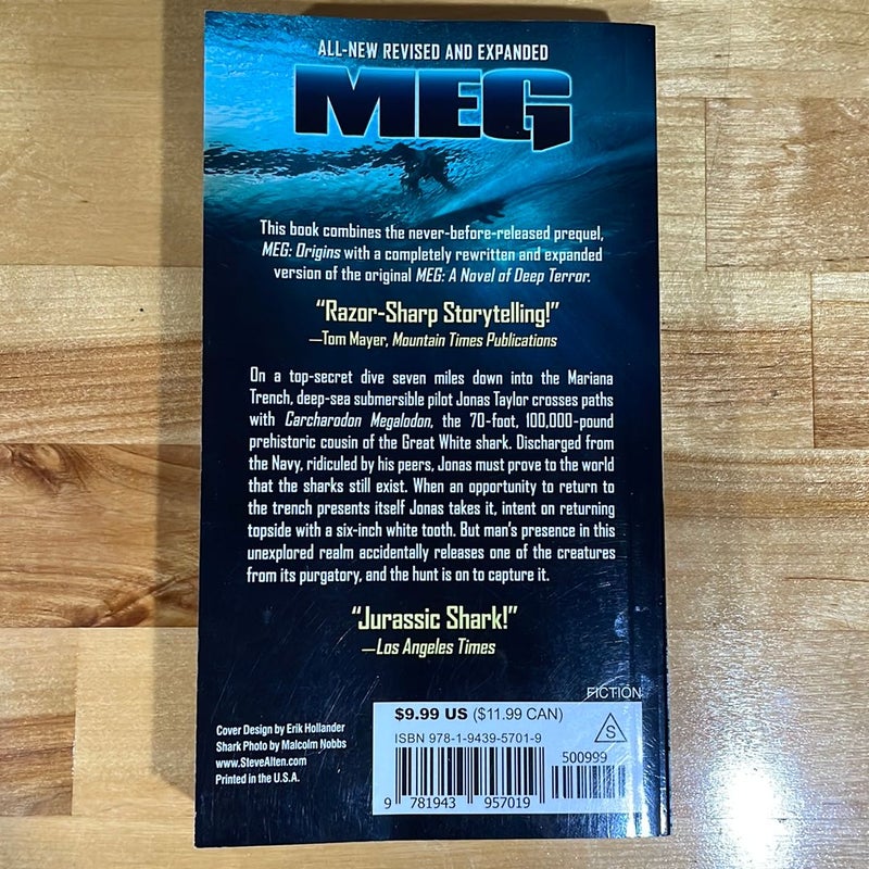Meg w/ Shark bookmark 