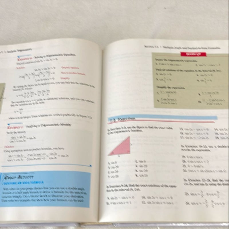 Algebra and Trigonometry