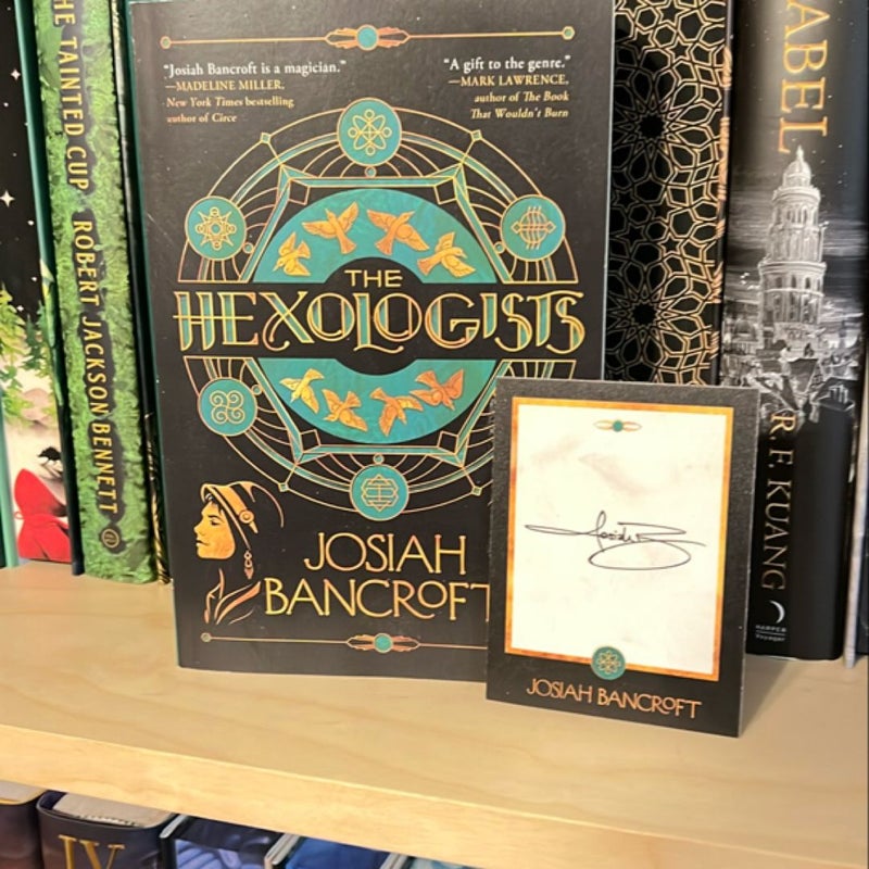 The Hexologists (w/signed book plate) 