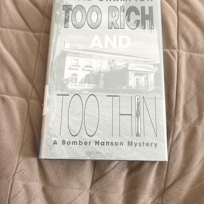 Too Rich and Too Thin Ex Lib 3775