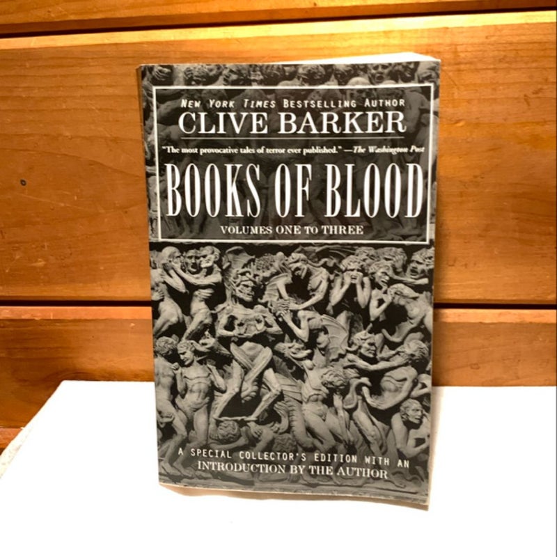 Clive Barker's Books of Blood 1-3