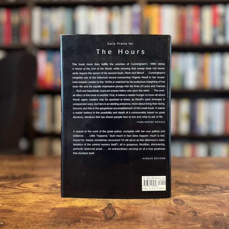 The Hours - First Edition, First Printing 